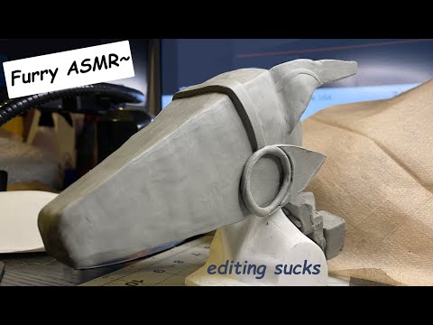 [Furry ASMR] dry mouth sounds that came a little late