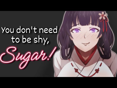 Shrine Priestess Flirts With You ASMR (F4M) [Older Woman] [Flirting] [Happy Ending]