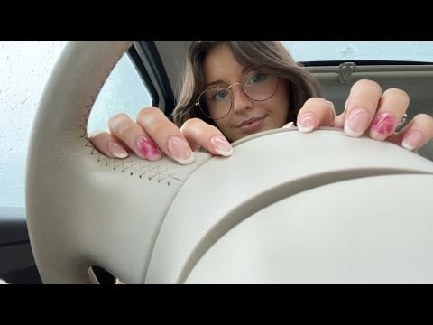 ASMR in my car while it’s raining