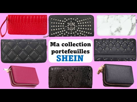 ASMR * Ma collection de portefeuilles et porte monnaies * SHEIN