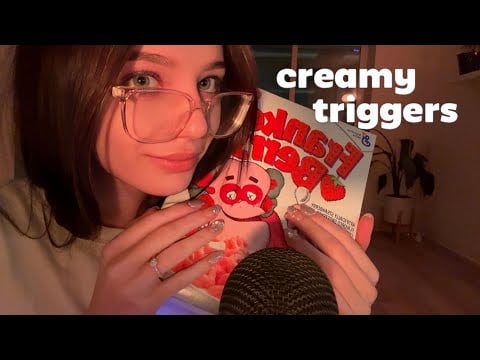 ASMR ☆ Creamy Triggers for Tingles 