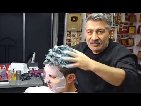HAIR AND BEARD TRIMMING AND MASSAGE WITH MUNUR ONKAN