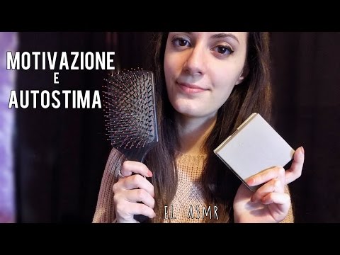 ★ASMR italiano★  MOTIVAZIONE e AUTOSTIMA♥ 3Dio (scratching, hairbrush sound)