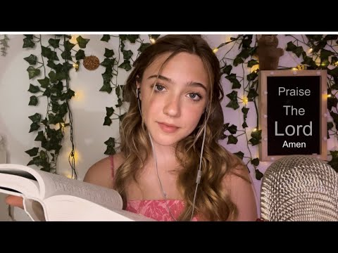 Christian Quiet Time| ASMR (a guide for beginners) #asmr #god #christian #Bible #Heaven #whisper