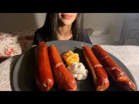 Crunchy Kielbasa Sausage Mukbang ASMR | no talking