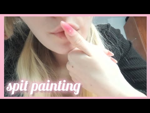 lofi asmr | invisible spit painting 🎀