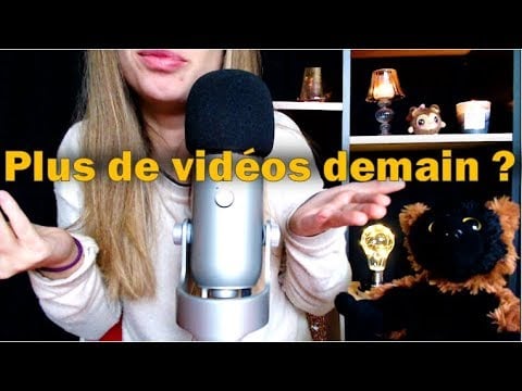 [ASMR français] Pourquoi il n'y aura pas de vidéo demain