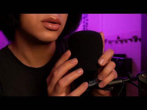 ASMR - Touching your face and kissing