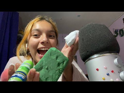 ASMR RECUPERA TUS COSQUILLAS CON ESPUMA, BROCHA, MOUTH SOUNDS| LOS MEJORES SONIDOS|SOFIWI