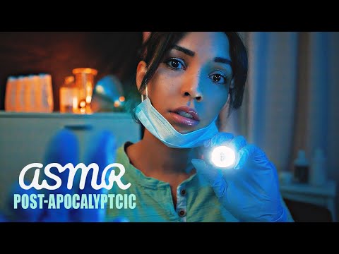 ASMR Francais 🦠 POST-APOCALYPTIQUE Partie 2 (Examen, Visite médicale) Pluie 🔈☔