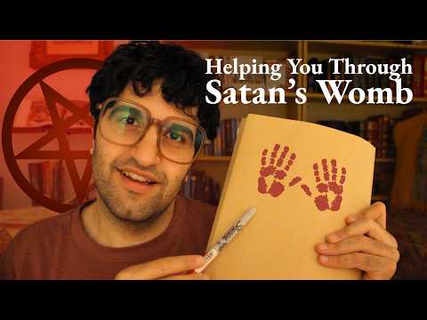 [ASMR] Helping you through Satan's womb (you are baby Satan) (British accent)