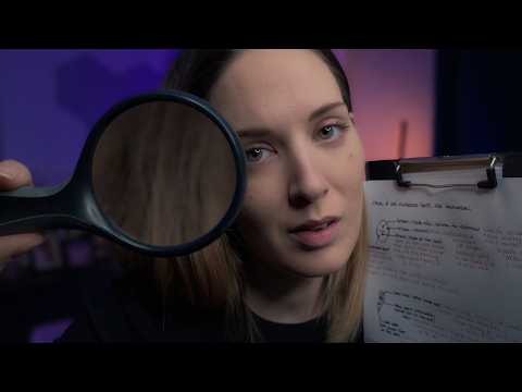 ASMR For Sleep | Relaxing Acupressure Face Massage | French and English