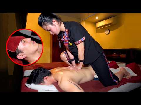 ASMR: Relaxing INTENSE Full Body Oil Massage & Hot Stones Treatment for Sleep