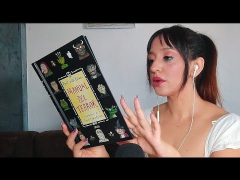 ASMR LECTURA manual del terror ( Vampiros) 