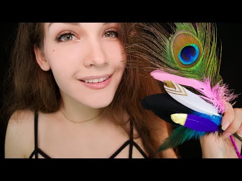 [АСМР] 🎧 ЗАЩЕКОЧУ тебя ПЕРЫШКАМИ 👂💤 [ASMR] I tickle you with feathers  💋 [Russian whisper]