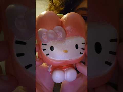 hello kitty squishy! #asmr #lofiasmr #asmrshorts #squishyasmr #triggeroftheday #asmrtriggers