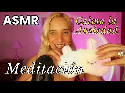 ASMR MEDITACIÓN PARA DORMIR 😴 Afirmaciones Positivas para calmar la ANSIEDAD