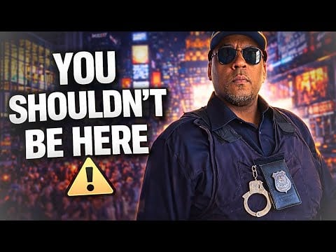 You Shouldn’t Be Here 👮🏾‍♂️ Police Officer in Times Square | NYE ASMR Roleplay