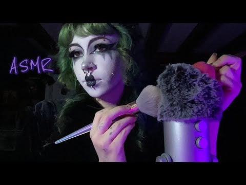 Fluffy Mic Cover Brushing ASMR | Mic Scratching, Tapping, Whispering 