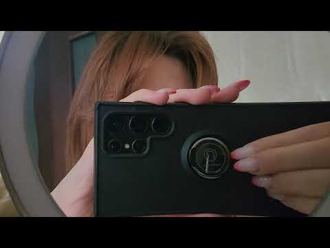 ASMR | PHONE CAMERA TAPPING AND SCRATCHING