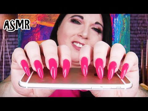 ASMR Tapping for Relaxation & Sleep (Long Nails)