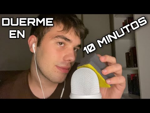 ASMR DUERME EN 10 MINUTOS con SONIDOS RELAJANTES😴