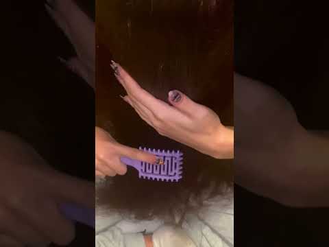 #asmr #relax #visualtingle #hair #hairstyle #asmrmassage #haircare #hairtok