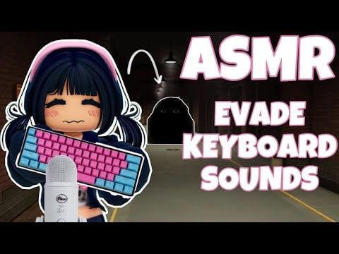 Roblox ASMR 🍓 but it's Evade Keyboard ASMR! (CREAMYY)
