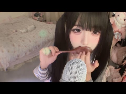 Sleepy Cosplay ASMR | Long Nails + Soft Accent Sounds