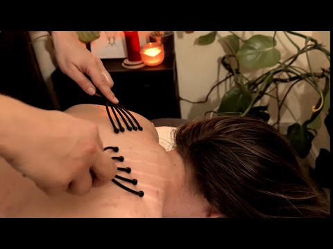 ASMR Hair Play and Massage Sounds for Sleep | Compilation with relaxing SPA sound