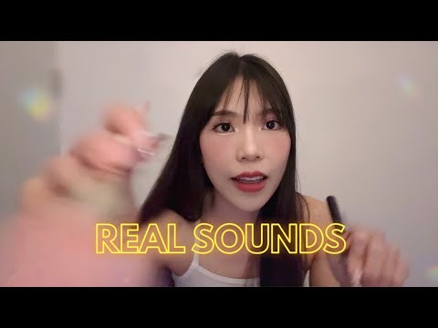 ASMR สุ่มคำแล้วทำเสียง 💅 🧴✨👐 Random Word Triggers for Sleep 😴