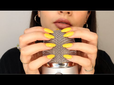 ASMR ~BRAIN MELTING~ Mic Scratching & Tapping ♡