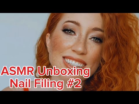 ASMR Unboxing and Nail Buffing #2 💅🔮