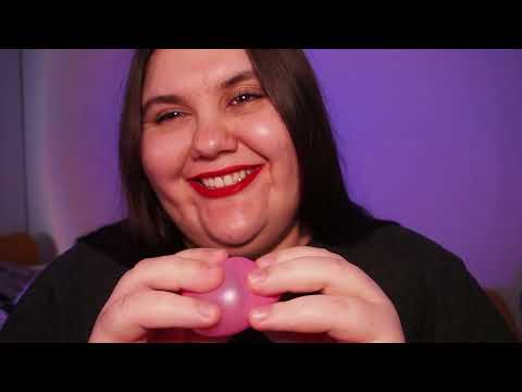 ASMR Pink Balloon Sounds | Short Triggers