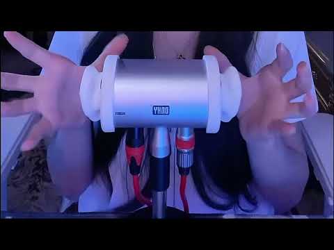 8 Triggers Ear Cleaning ASMR: Goose Feather, Ponytail Thread, Cotton Swab & Foam Sounds (No Talking)