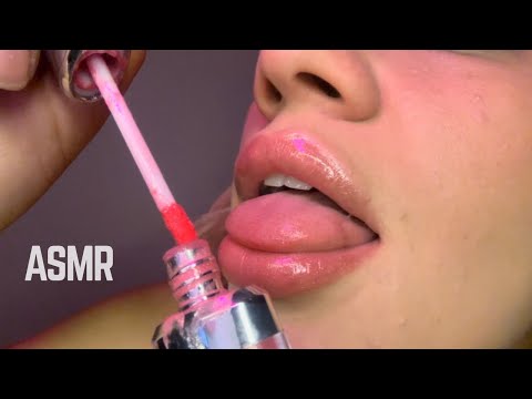 ASMR spit painting gloss | no talk 