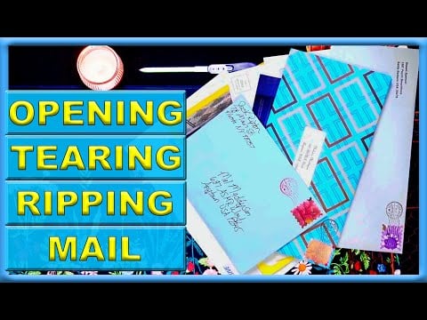 ASMR | Opening | Tearing | Ripping | Crumpling | Mail