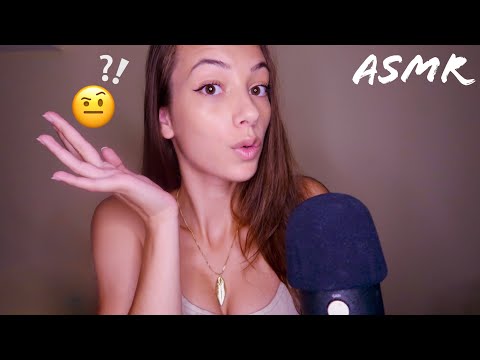 ASMR français | Je te pose des questions PERSONNELLES ✍️😱  Dévoile-moi tes secrets 🤫 Chuchotage