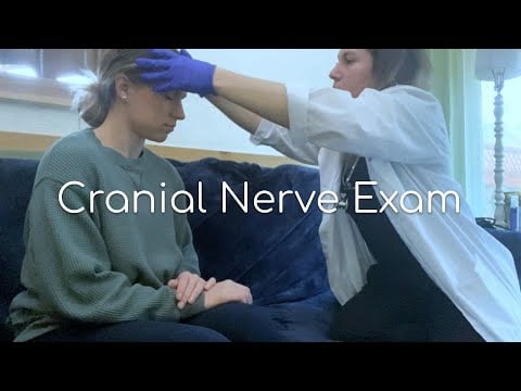 [ASMR] Medical Exam — Cranial Nerves, Sensation, Neuro [Ft. Cozy Cabin ASMR]