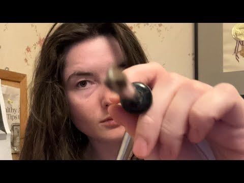 ASMR med school drop out gives you under the table nose job | chaotic personal attention