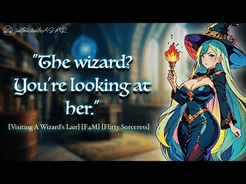 ASMR Roleplay: Pondering Orbs [Visiting a Wizard’s Lair], [F4M], [Epic Quest], [Flirty Sorceress]