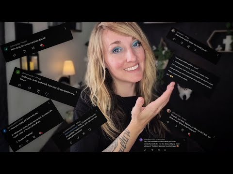 ASMR | Answering Questions | Exposing Interesting Facts About Myself