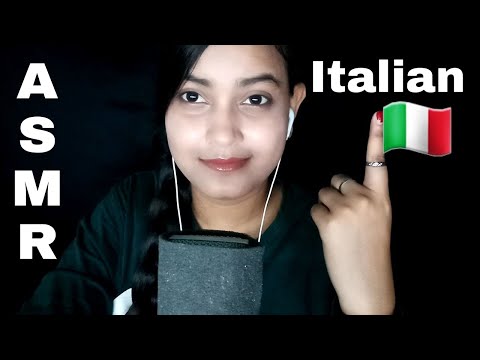 ASMR~ Speaking Italian Language With Mouth Sounds