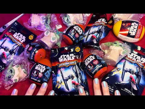 ASMR Star Wars Surprise Figures Opening (Whispered)