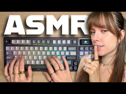 ASMR Keyboard Unboxing And Typing │Soft Spoken For Sleep And Relaxation