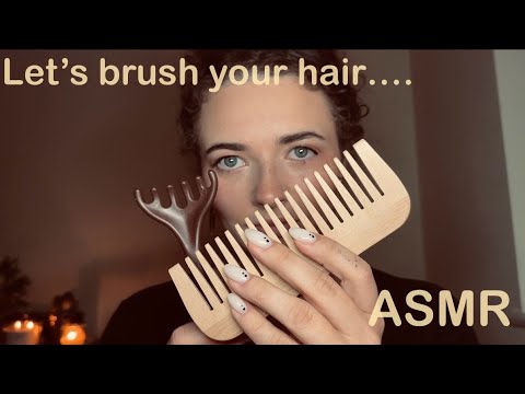 Can I play with your hair ASMR Hair Brushing & Scalp Scratching for Deep Relaxation & Sleep