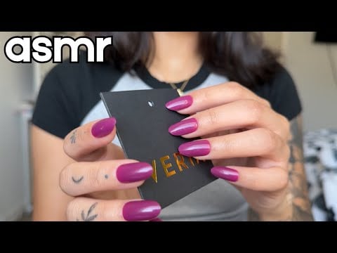 ASMR Tapping & Scratching on Clothing Tags