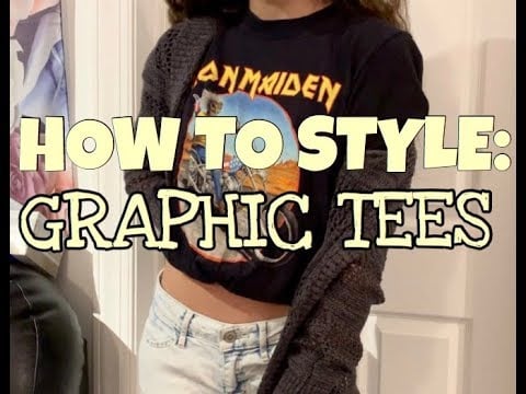 ✻ HOW TO STYLE: GRAPHIC T-SHIRTS ✻