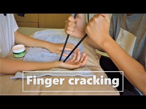 Acupressure Hand and Finger Massage with Mixed Tools | Finger Cracking | ASMR Vietnam