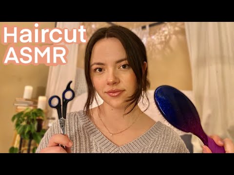 ASMR Cozy Haircut [Layered Sounds]